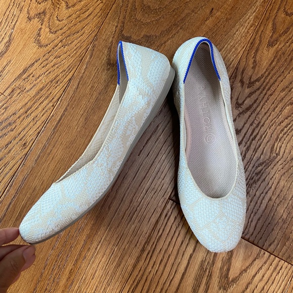 Rothy's The Square ballet flat in Lily, size 9 - Picture 2 of 8